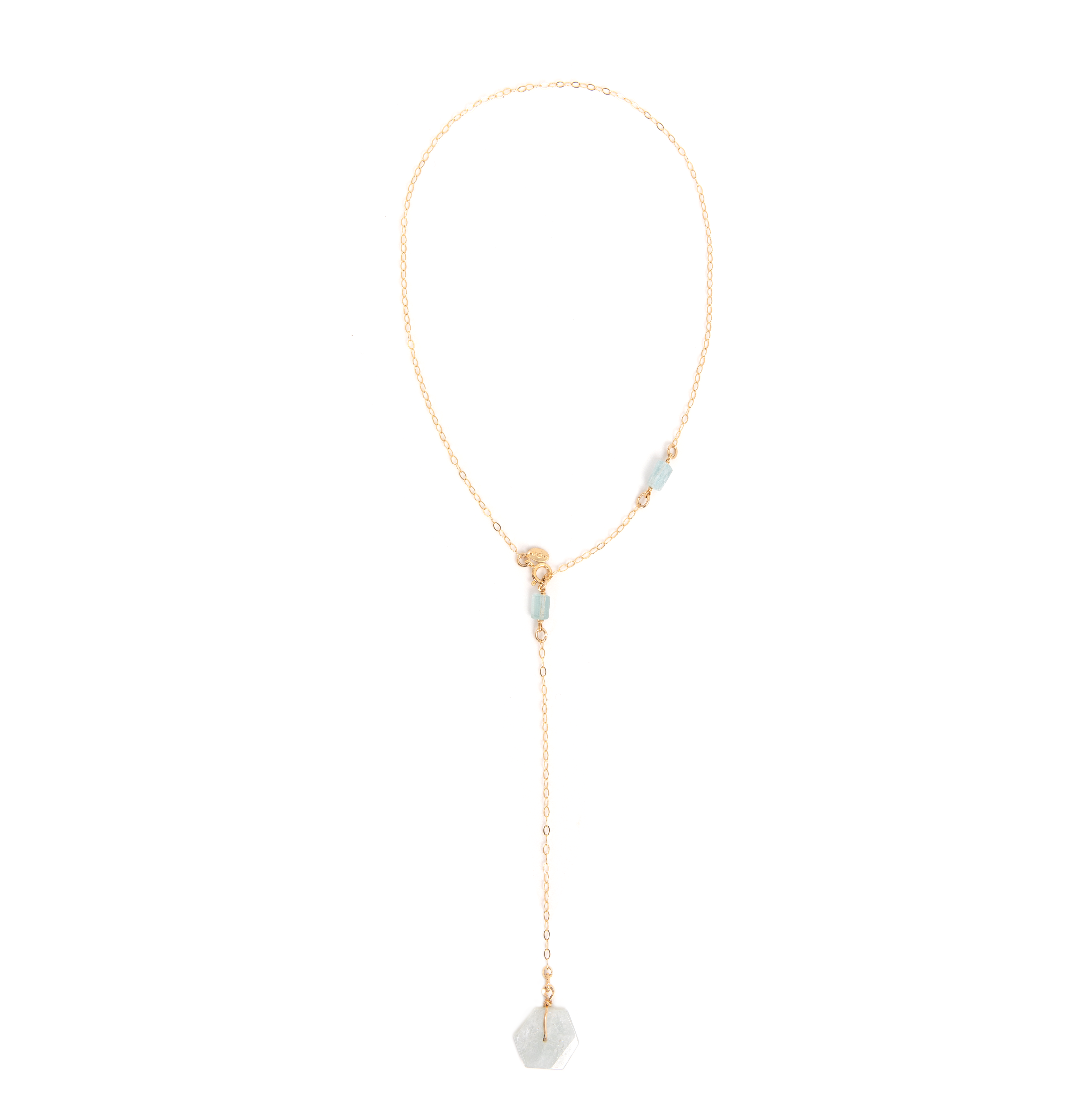 Niza Necklace #1 - Aquamarine Necklaces TARBAY   