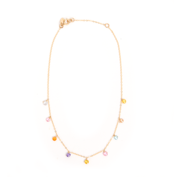 Arcoiris Necklace #2 - Zircon Necklaces TARBAY   