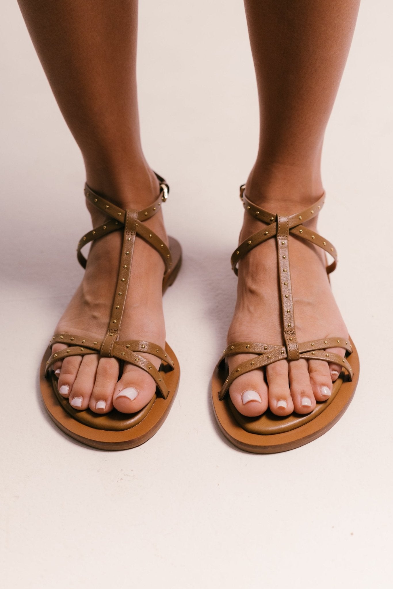 Dwynn Flat Sandals - Honey Flats TARBAY