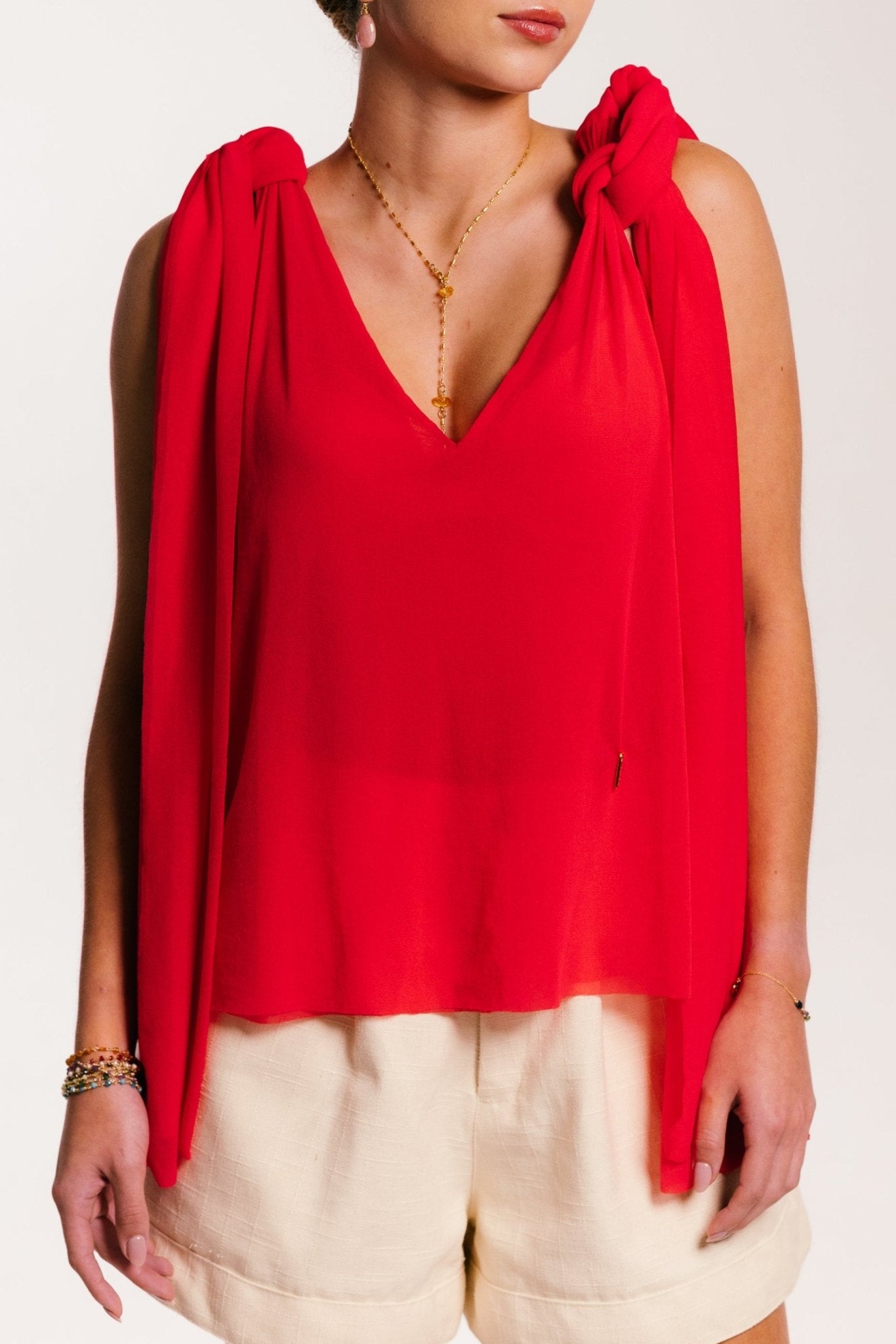 Fedra Top - Fuchsia Tops TARBAY