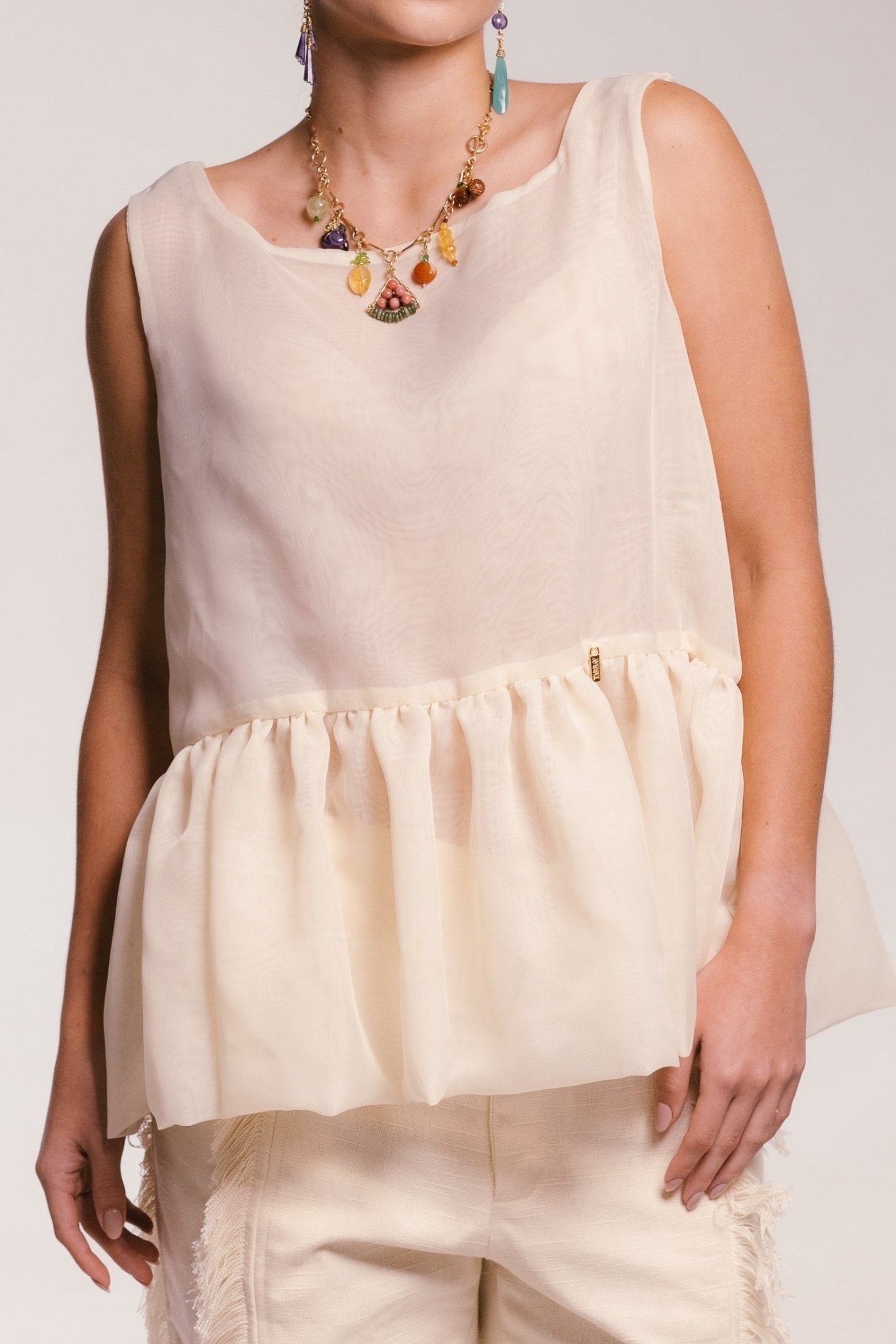 Larissa Top - Buttercream Tops TARBAY