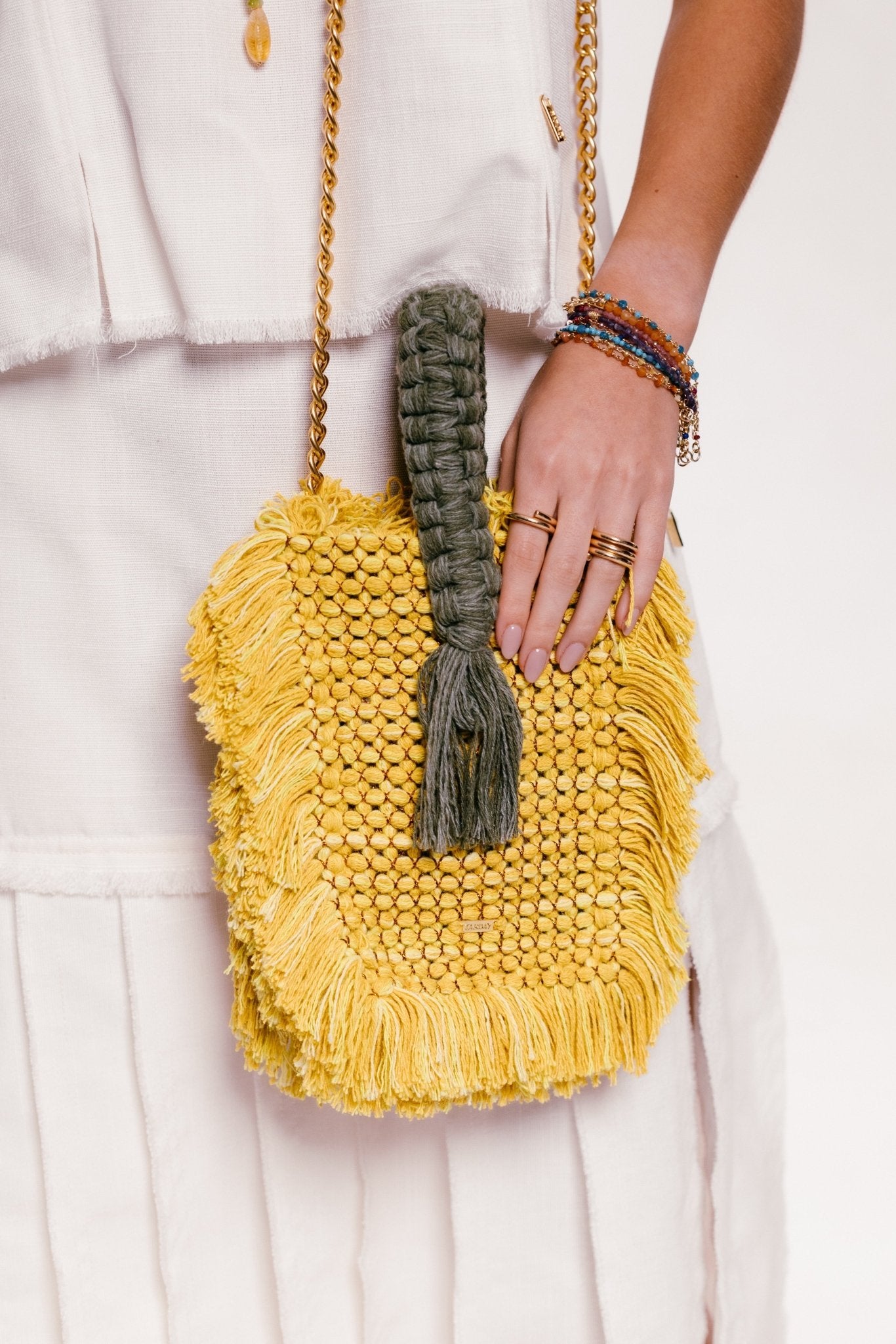 Gosssypium Tote Bag Small - Pineapple Hand & Crossbody Bags TARBAY