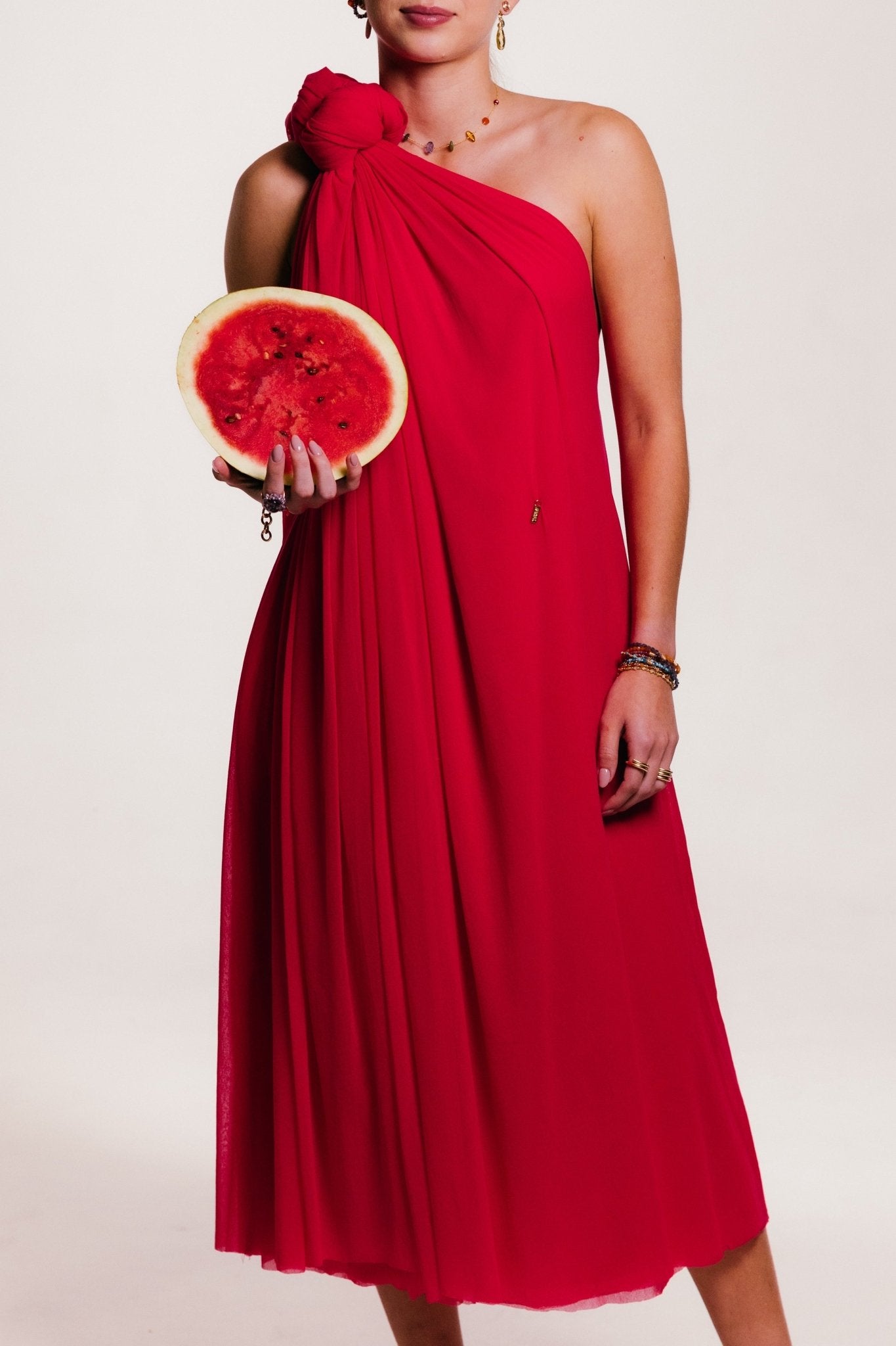 Fedra Dress - Fuchsia Dresses TARBAY