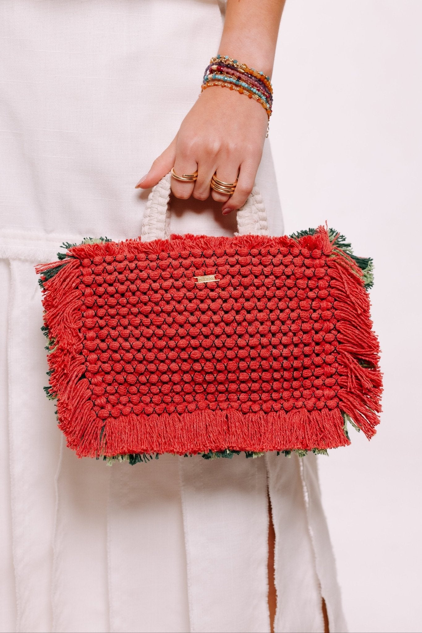 Gosssypium Tote Bag Small - Patilla Hand & Crossbody Bags TARBAY