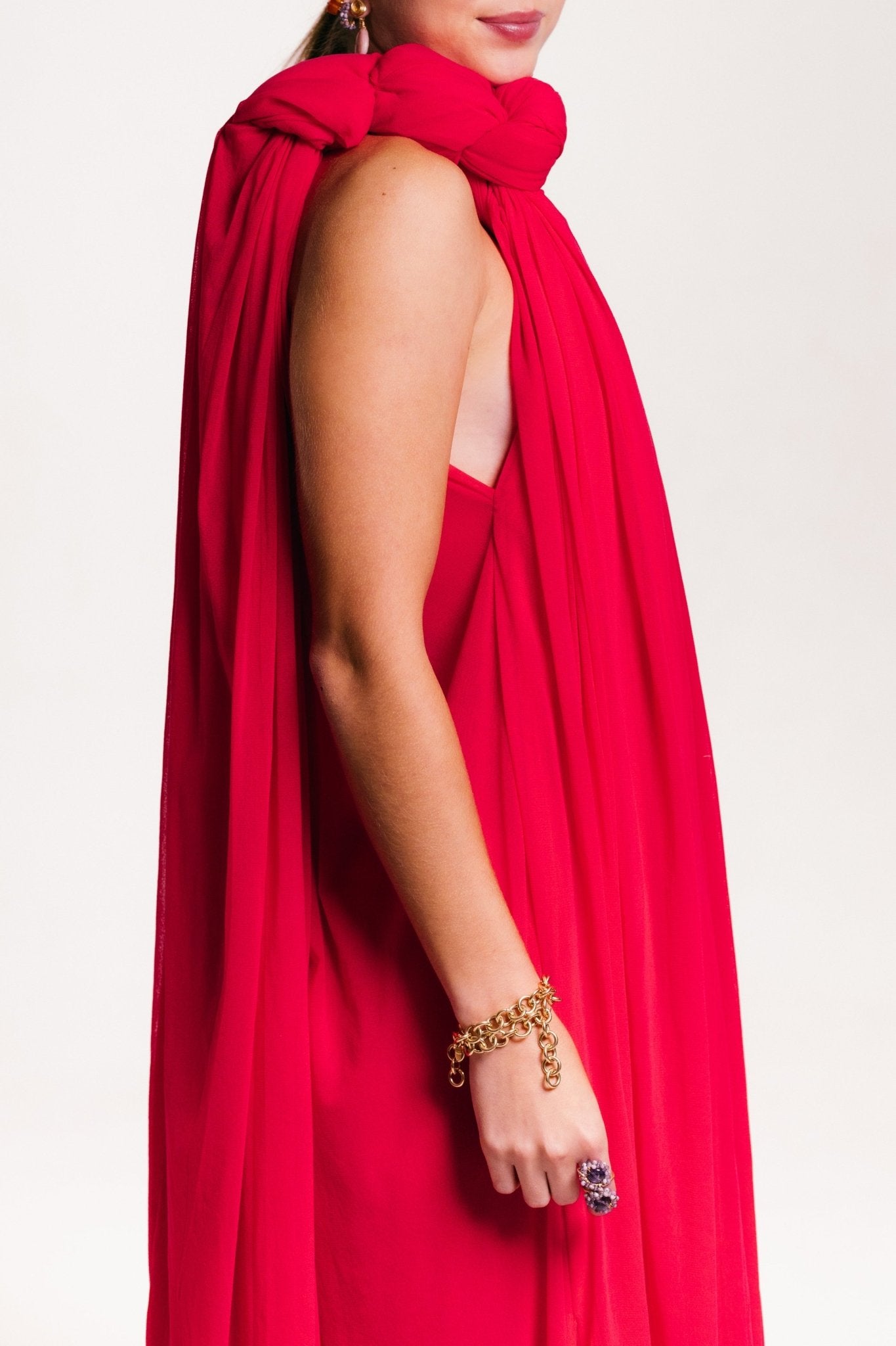 Fedra Dress - Fuchsia Dresses TARBAY