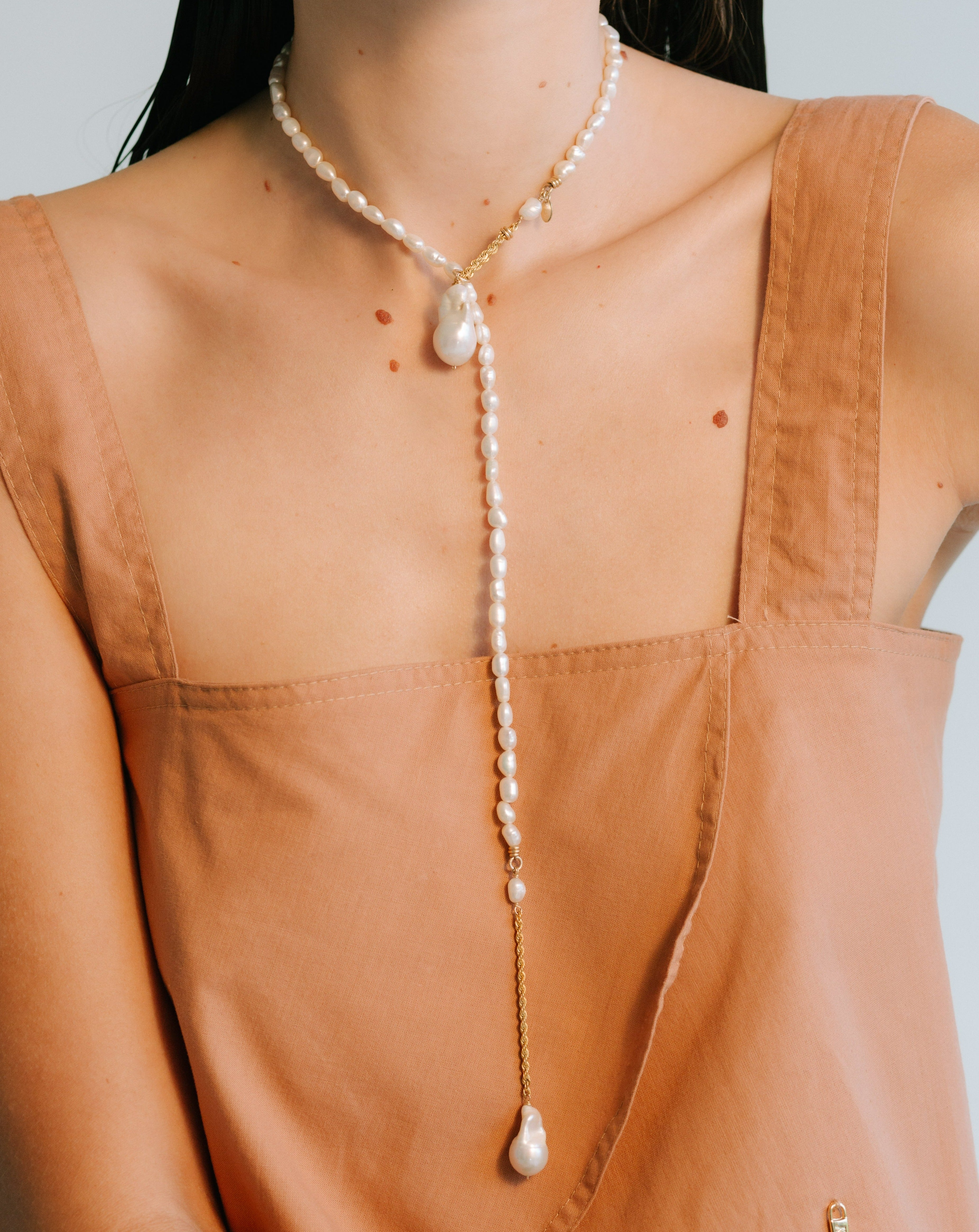 Barroca Necklace #4 - Pearl Necklaces TARBAY   