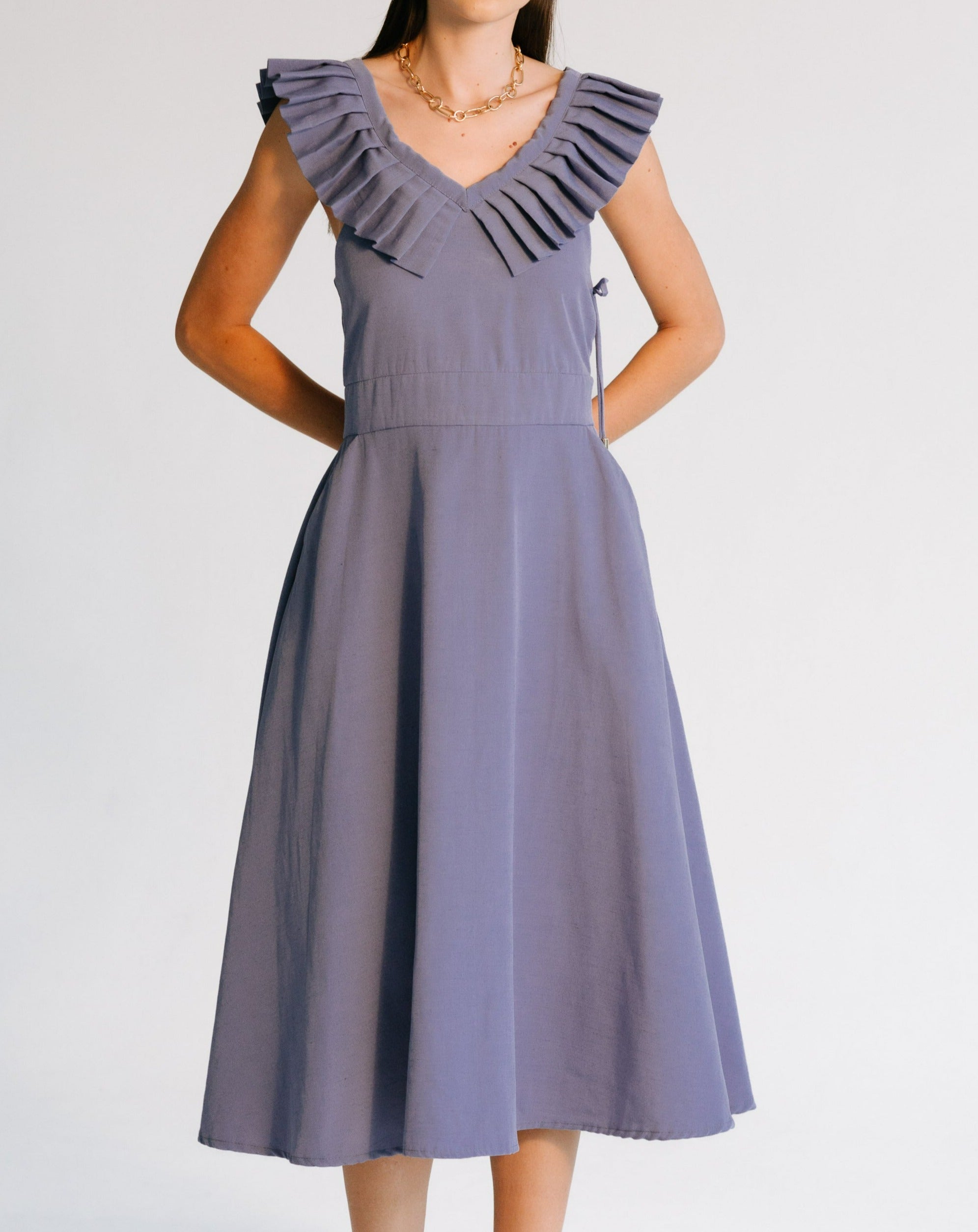 Yailyn Dress - Blue Dress TARBAY   