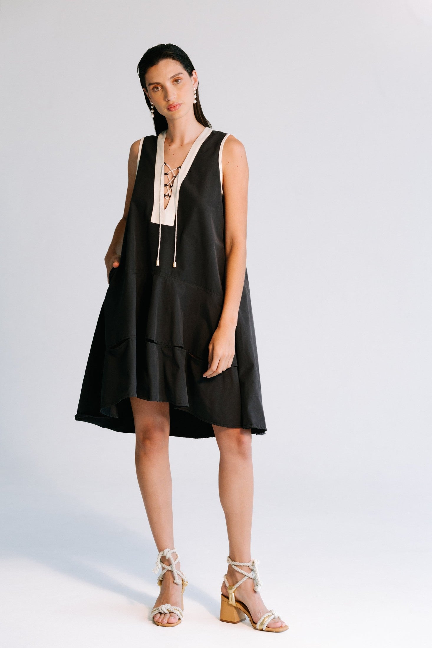 Nereida Dress - Blue Dress TARBAY   