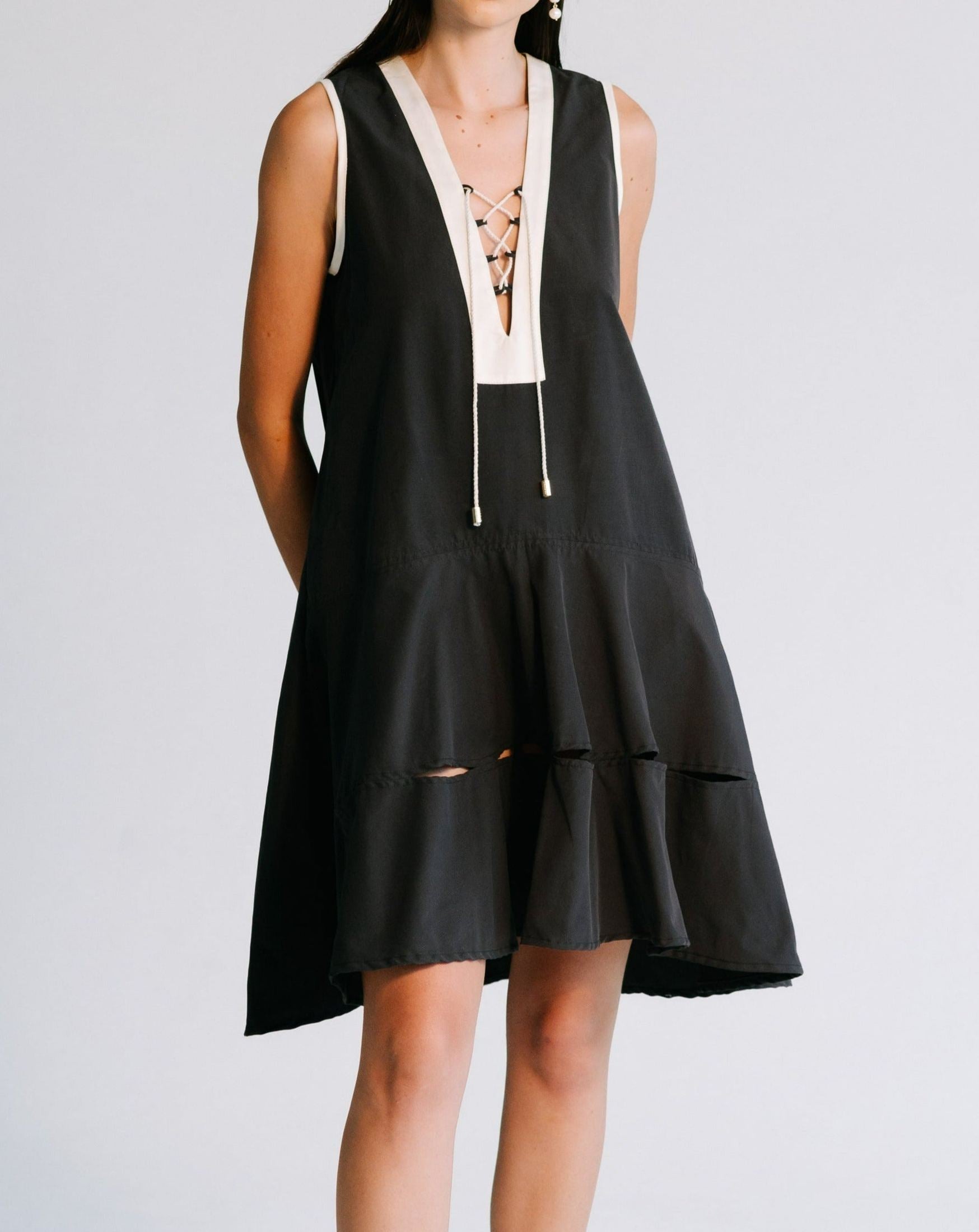 Nereida Dress - Blue Dress TARBAY   