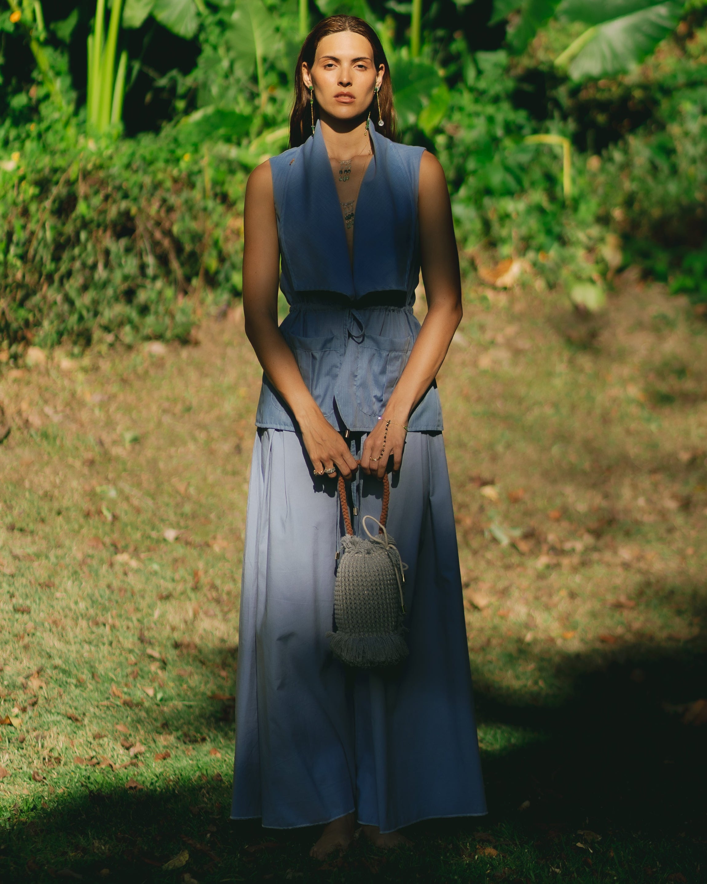 Kopotai Vest - Sky Blue Vests TARBAY