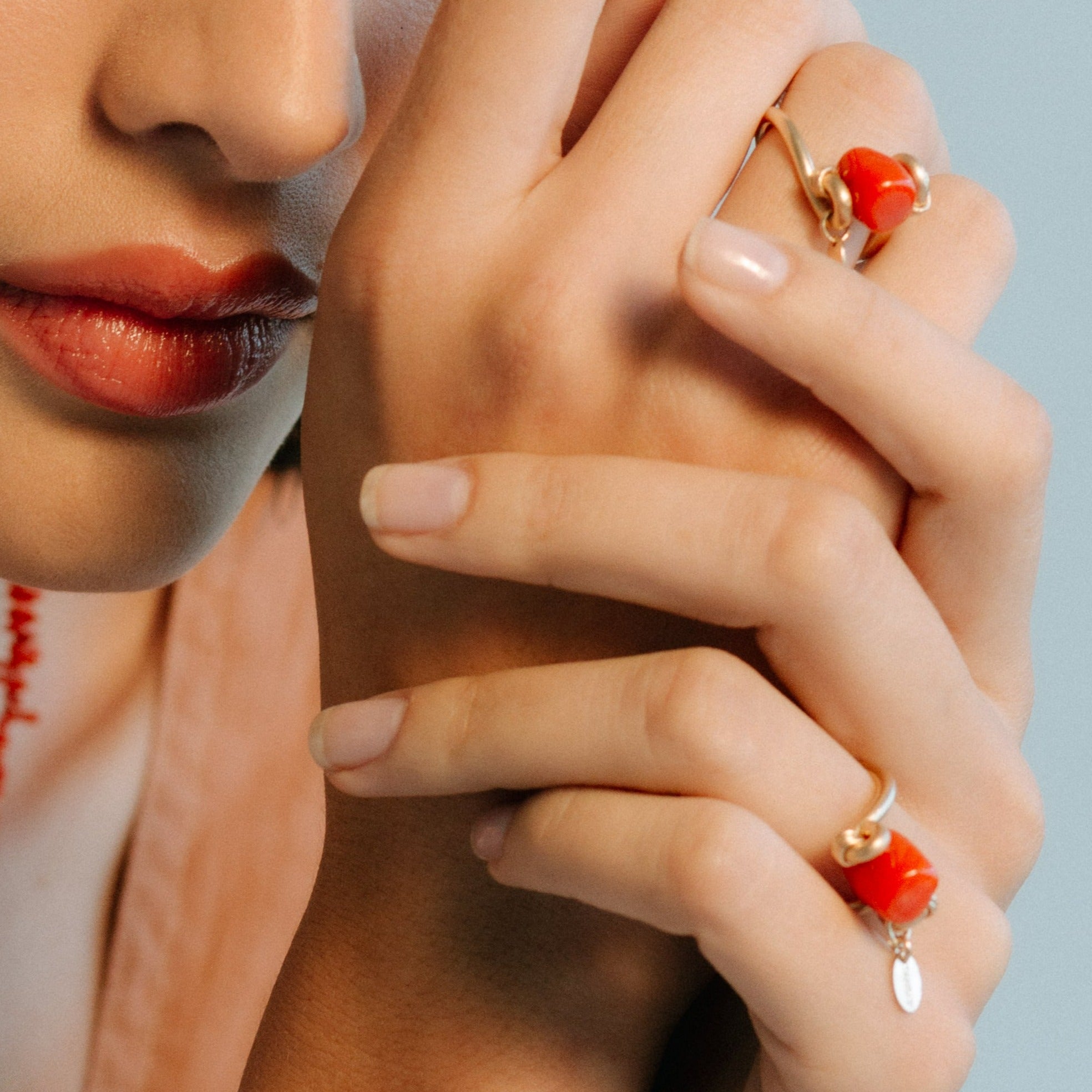 Bahia Ring - Red Coral