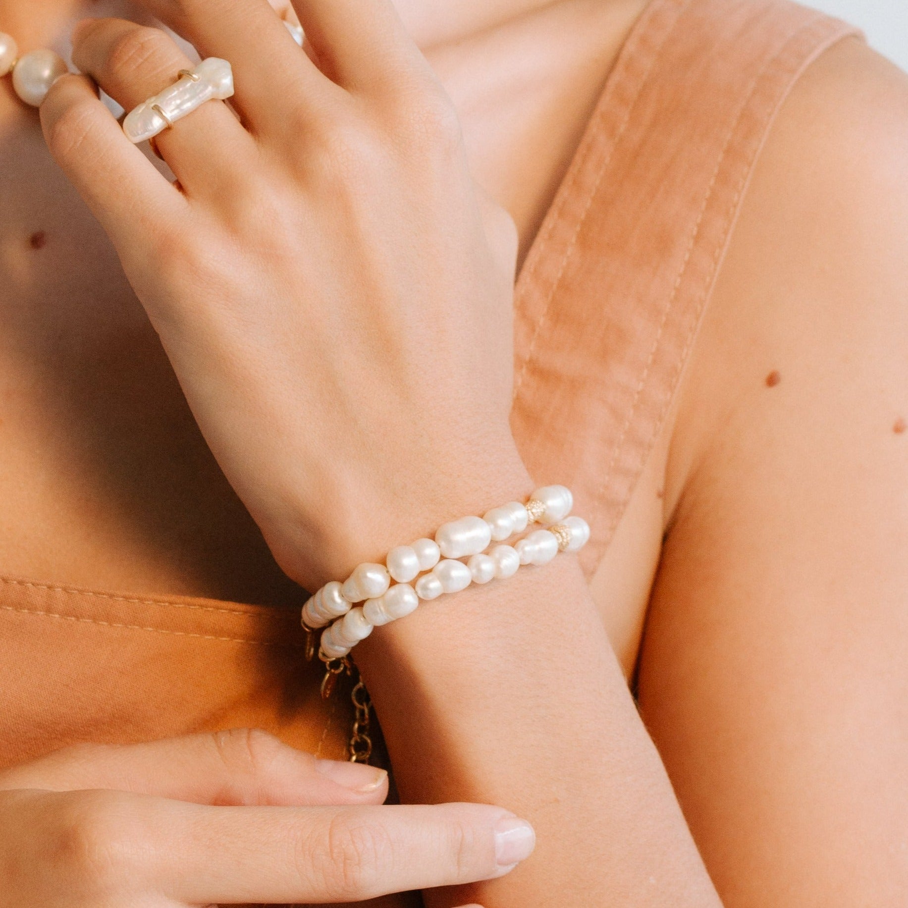 Diana Bracelet - Pearl Bracelets TARBAY   
