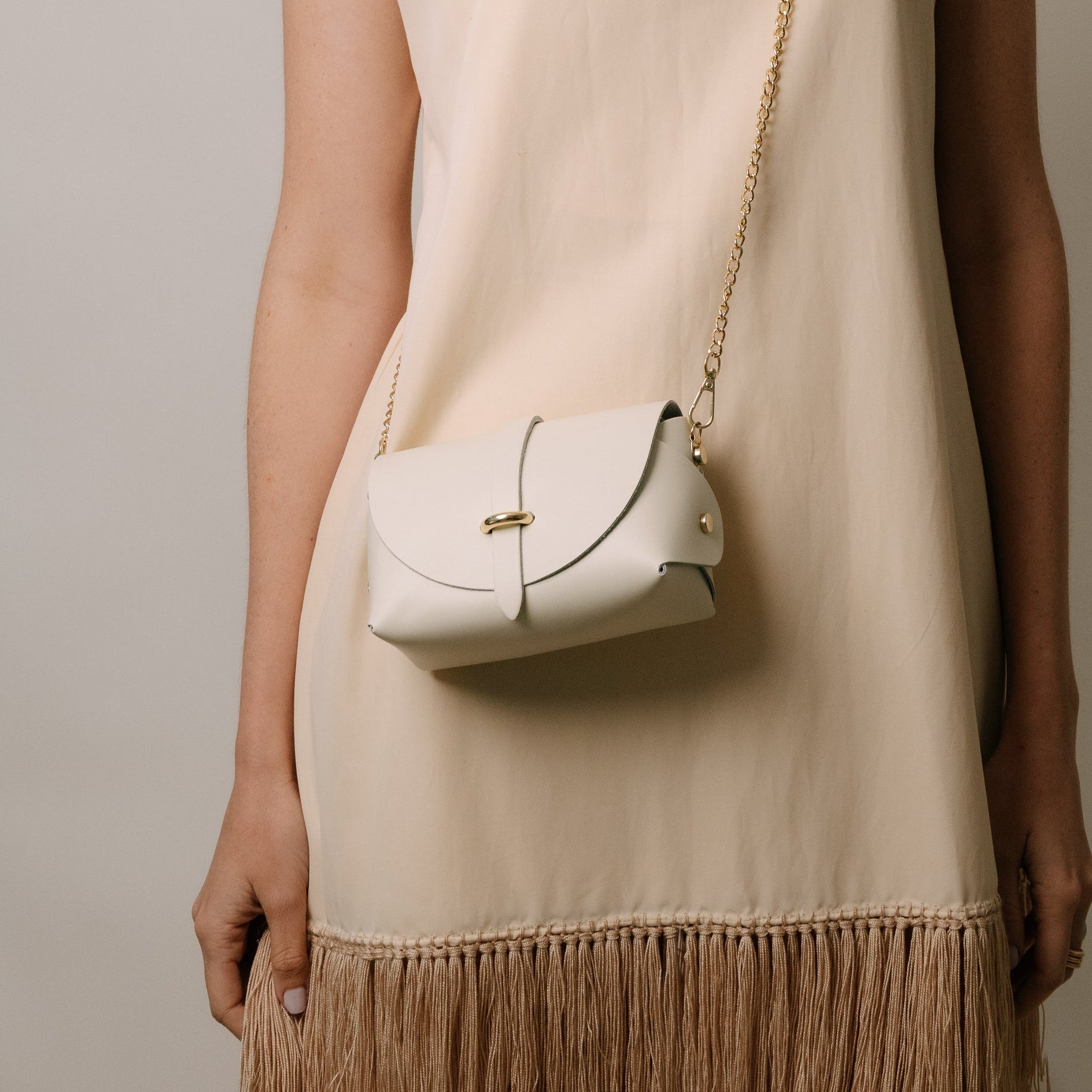 Cecilia Crossbody Bag - Mascarpone