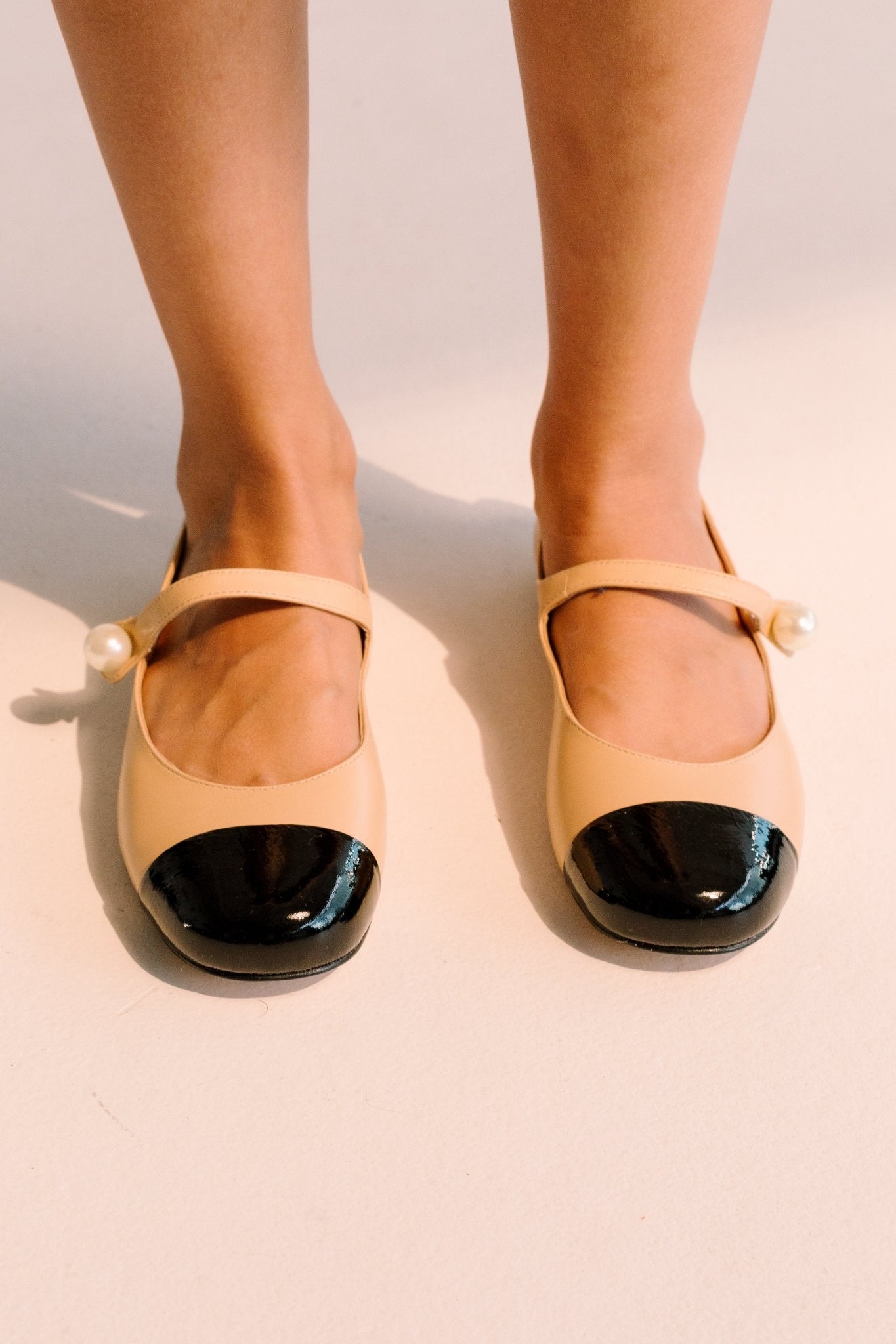 Isidora Mary Jane Ballet Flats - Toast Flats TARBAY