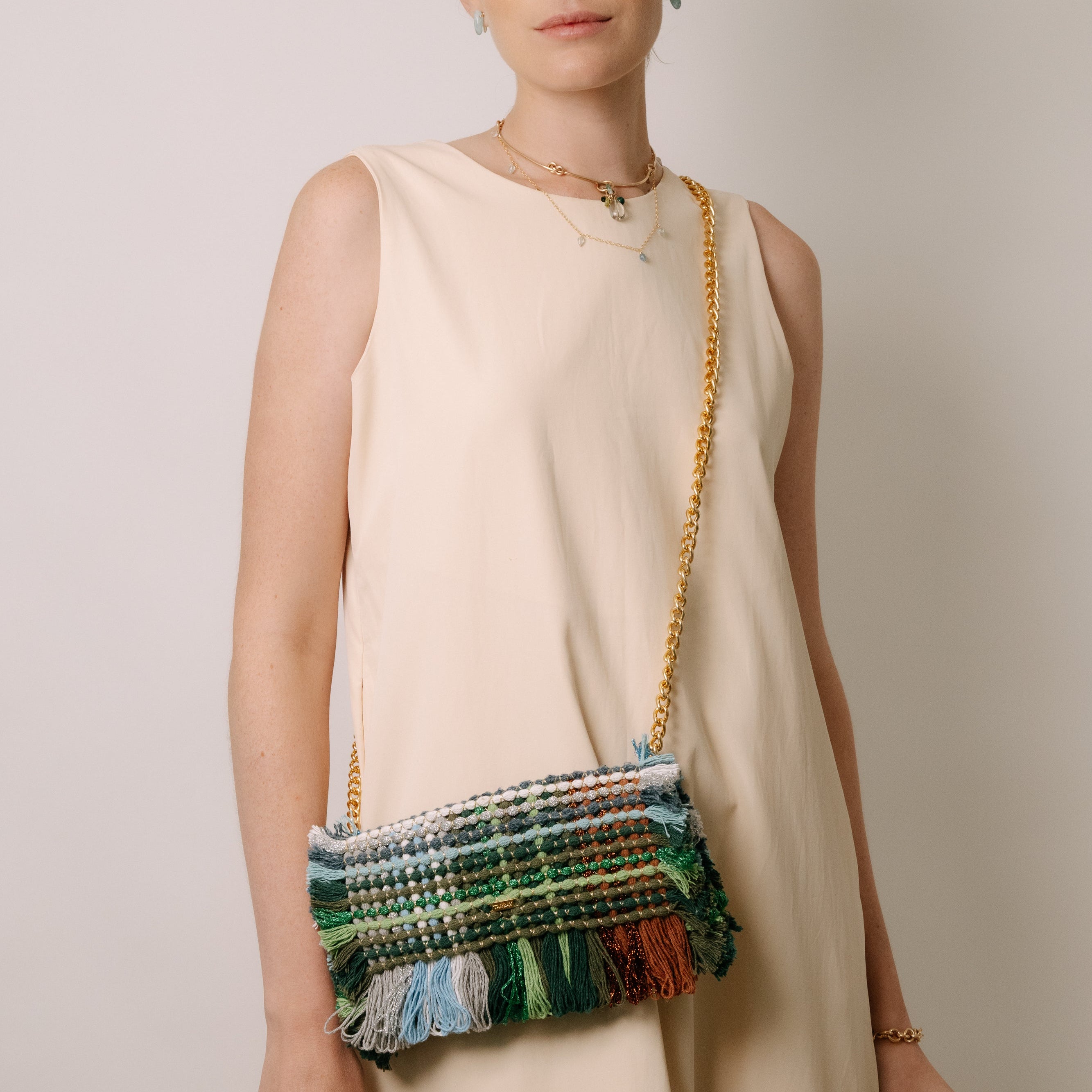 Gossypium Clutch Bag - Vena Mix