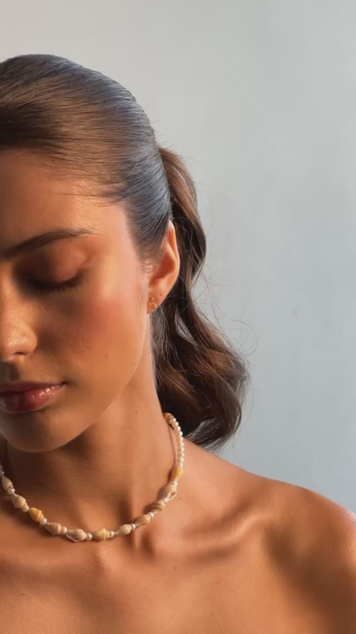 Idyll Earrings #1 (8mm) - Citrine Earrings TARBAY