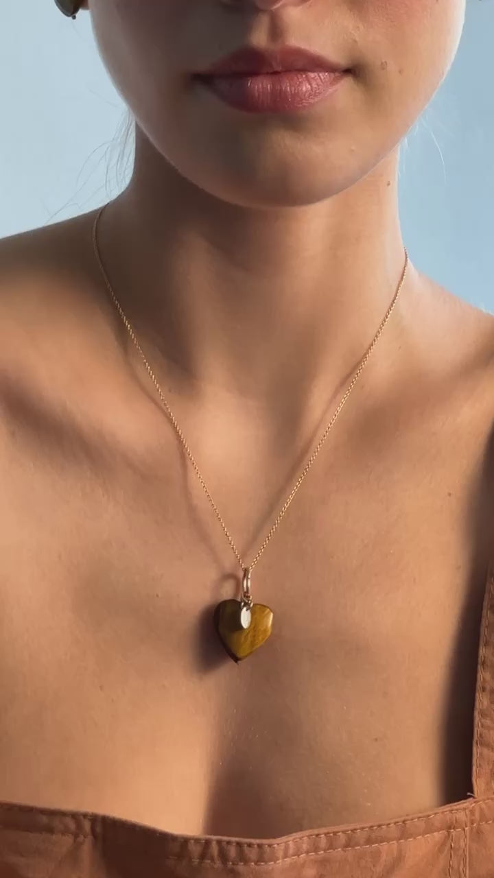 Idyll Charm #1 (20mm) - Tiger's Eye Charms TARBAY