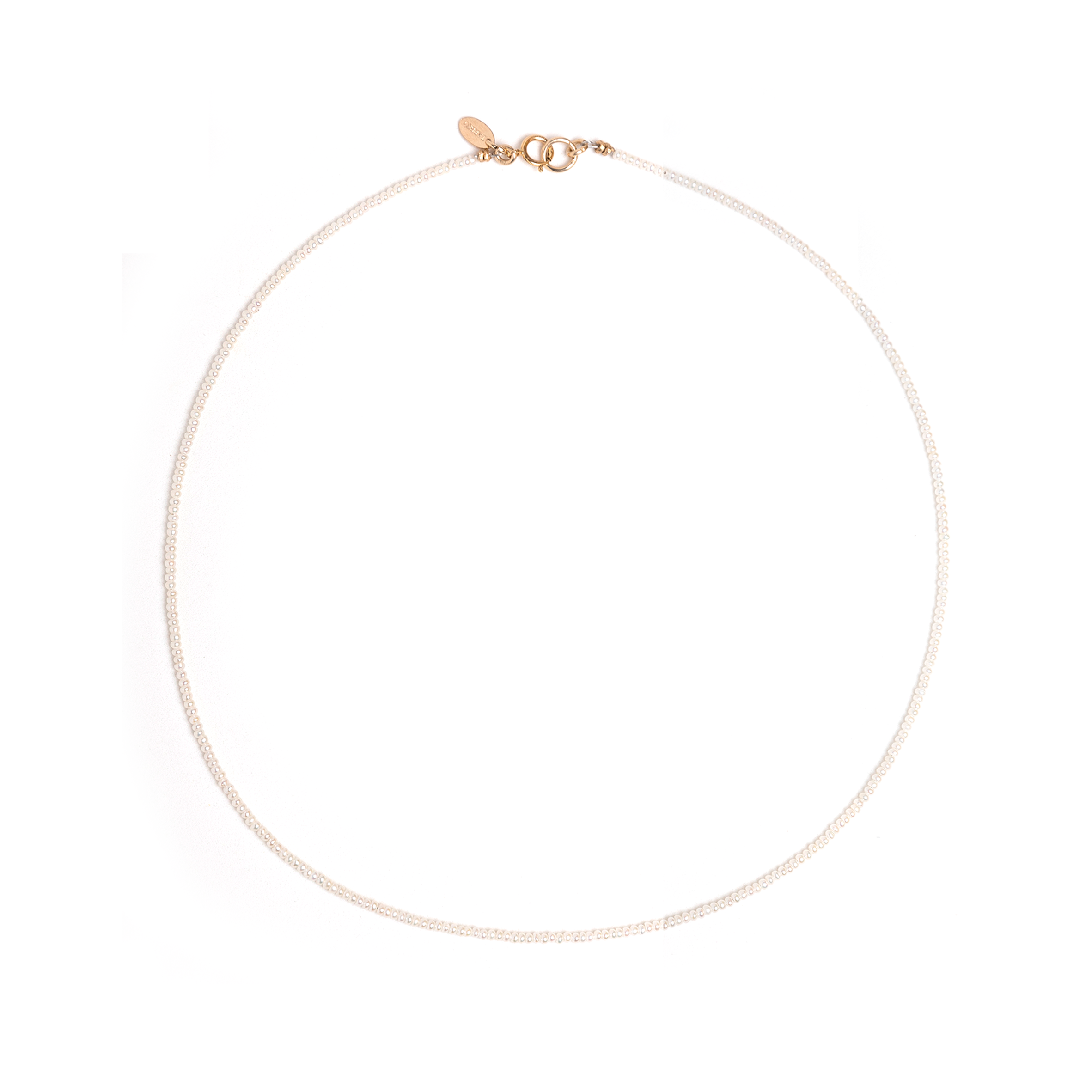 Cotula Necklace (1mm) - Pearl Necklaces TARBAY   