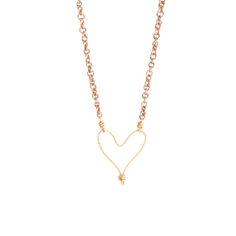 Corazon Julieta Necklace #2 - Rose Gold Necklaces TARBAY   