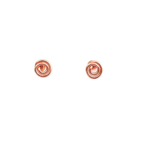 Rulo Earrings #1 (5mm) - Rose Gold Earrings TARBAY   