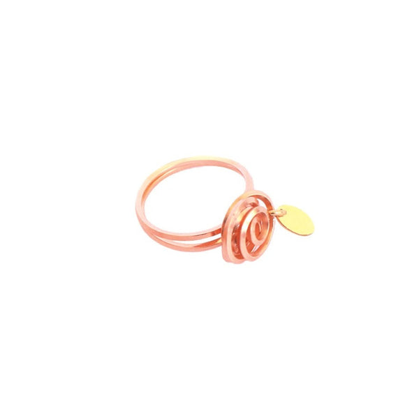 Canta Claro Ring #1 (10mm) - Rose Gold Rings TARBAY   