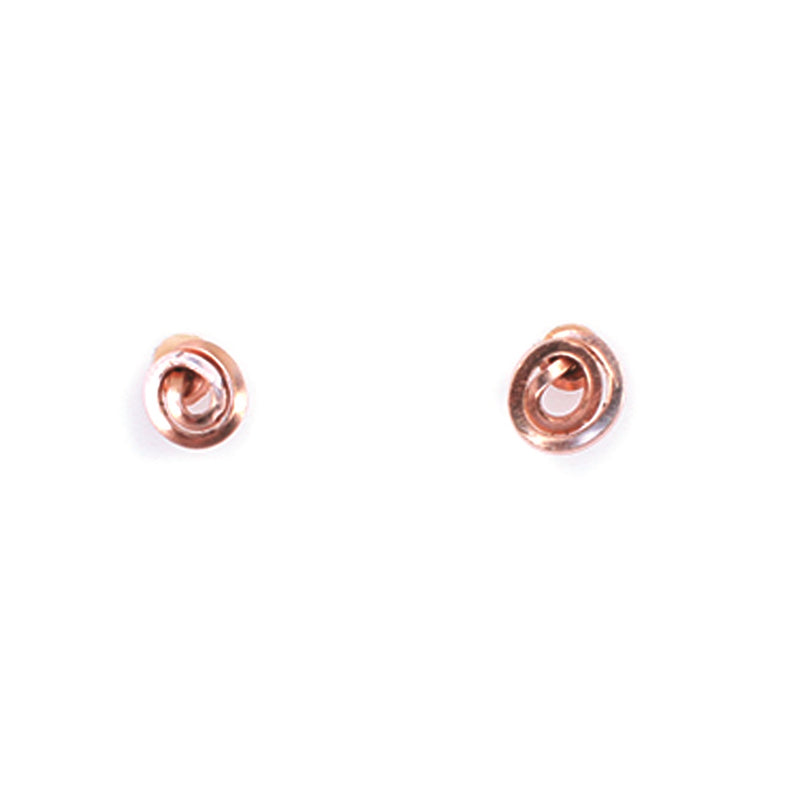 Canta Claro Earrings #1 (5mm) - Rose Gold Earrings TARBAY   