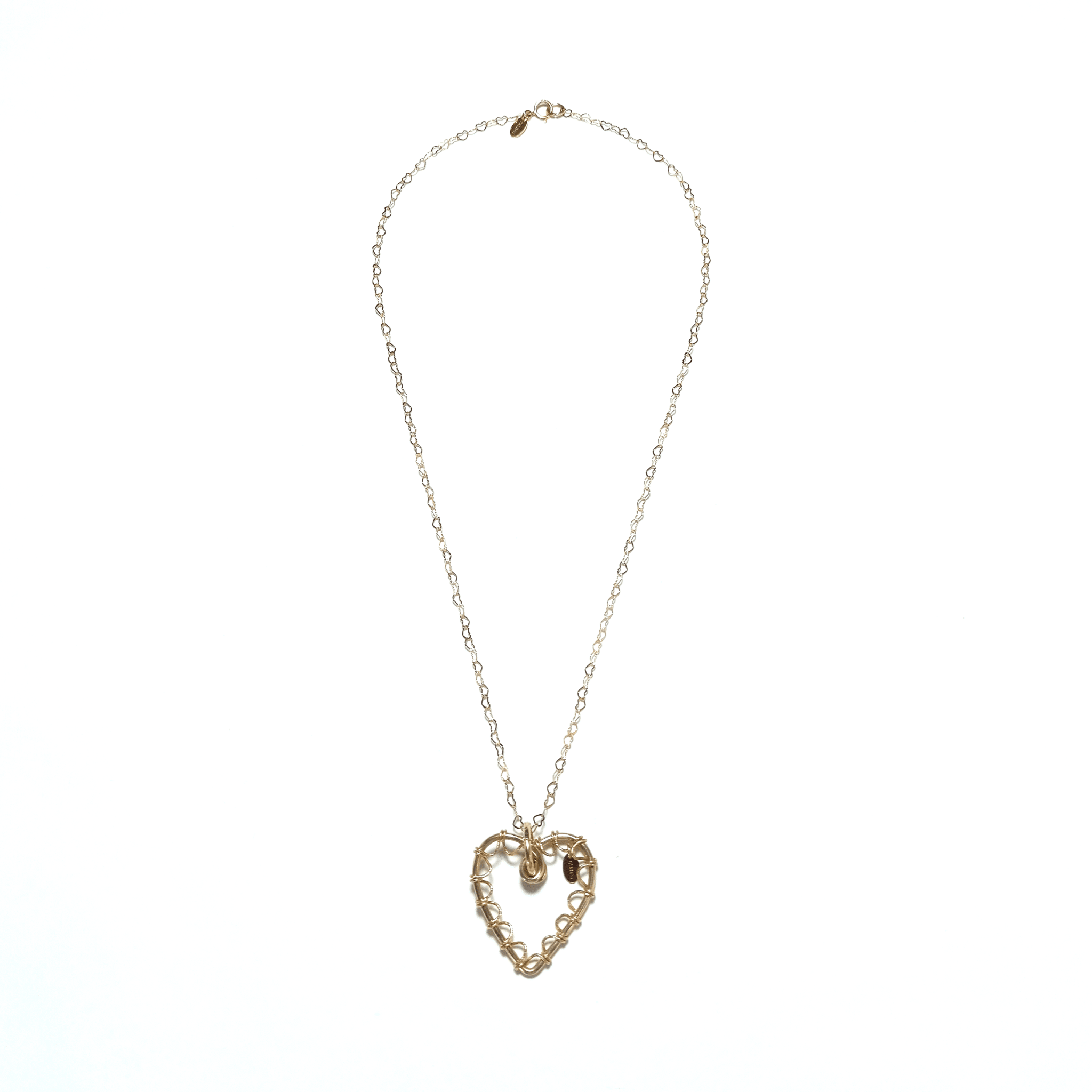 Amare Hearts Necklace - 14K Gold-Filled Necklaces TARBAY