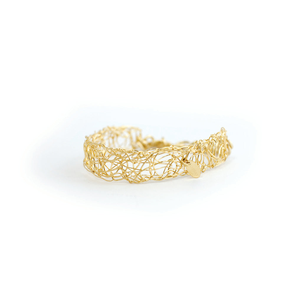 Aura Bracelet (10mm) - Yellow Gold Bracelets TARBAY   