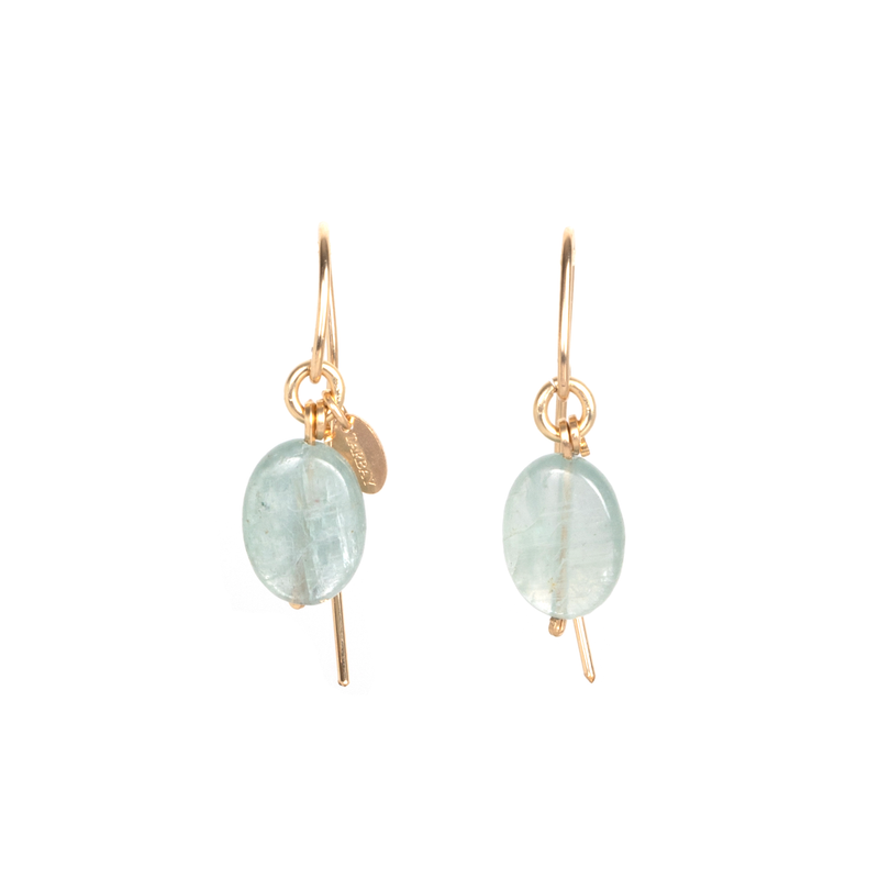 Serpentina Earrings #02 - Apatite Earrings TARBAY   