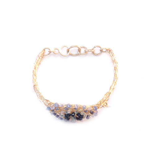 Aura Bracelet - Sapphire, tanzanite, apatite, sodalite, amathyst Bracelets TARBAY   