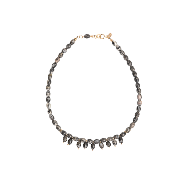 Mauritia Necklace #3 - Jasper Necklaces TARBAY   