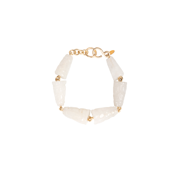 Glaciar Bracelet - White Agate Bracelets TARBAY   