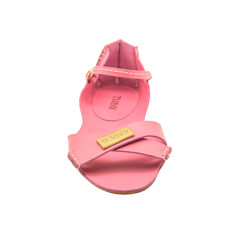 Tajali Leather Sandals - Gomma Tajali Flats TARBAY   