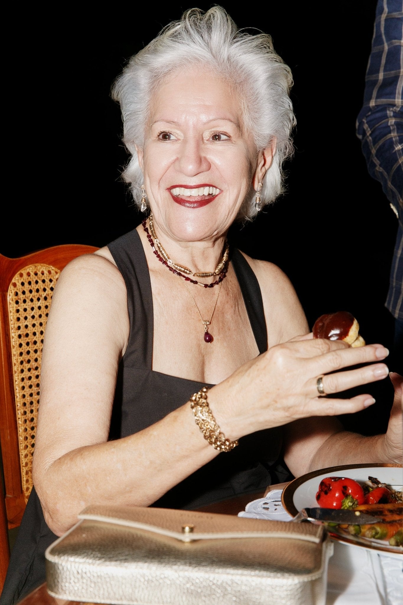 Pergamino Necklace (10mm) - Ruby Necklaces TARBAY   