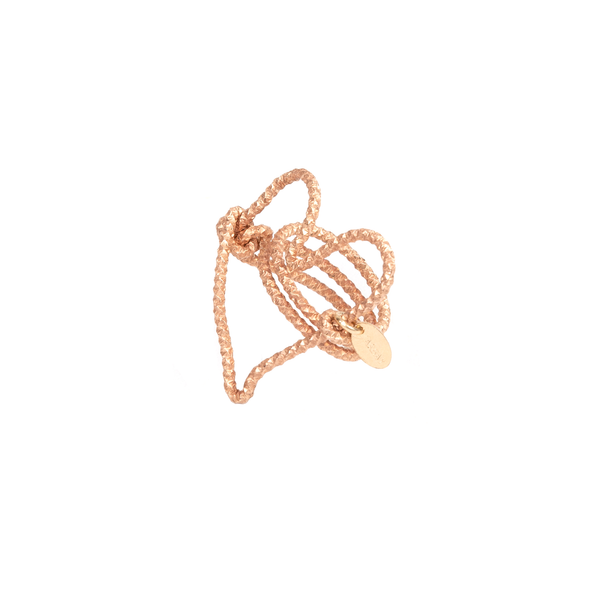 Corazon Julieta Ring (28mm) - Rose Gold Rings TARBAY   