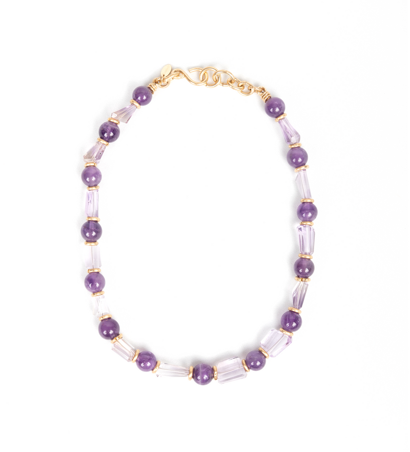 Jacinto Necklace - Amethyst Necklaces TARBAY   