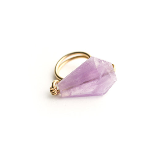 Simone Light Purple Ring Rings TARBAY   