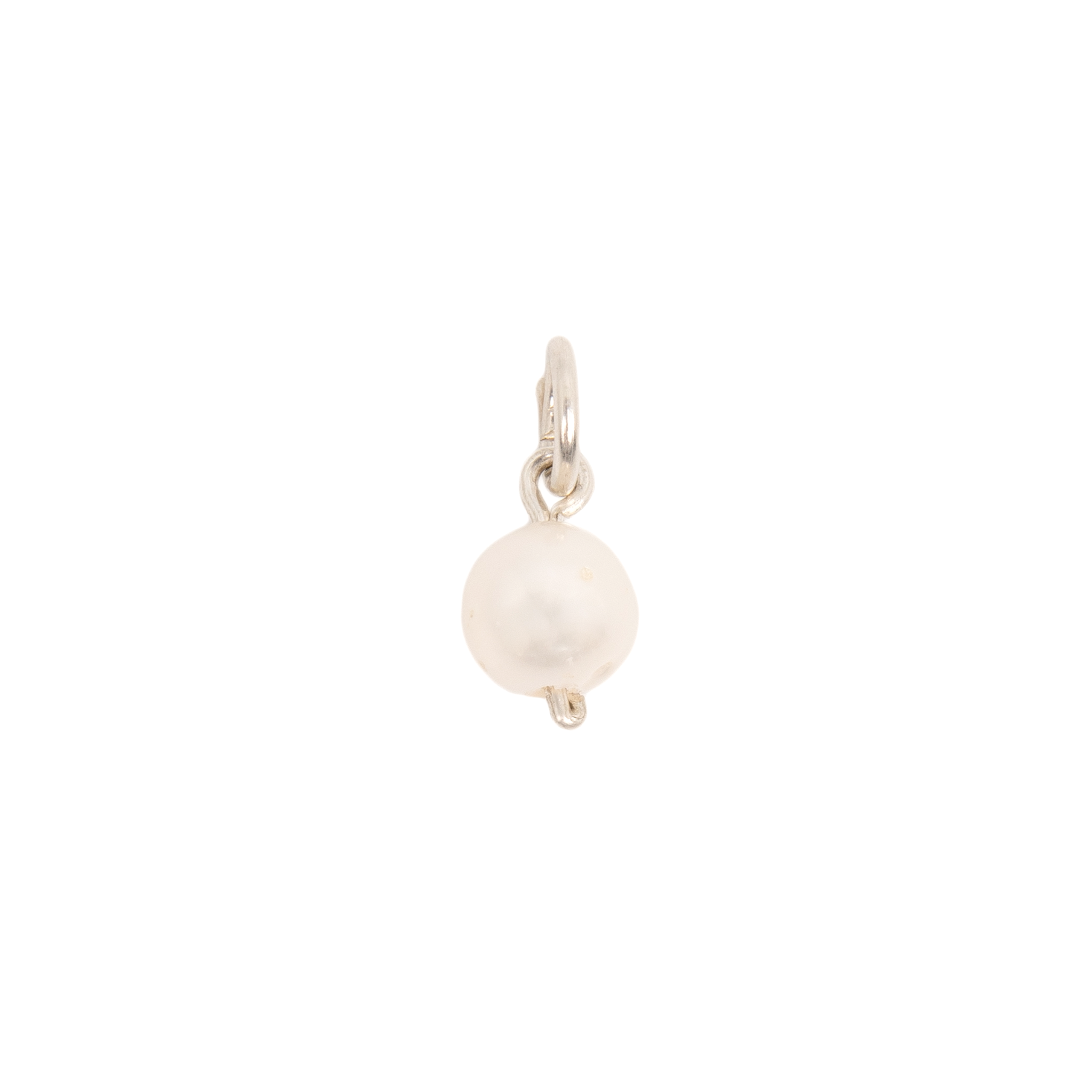 Gema Charm (10mm) - Pearl & Sterling Silver Charms TARBAY   