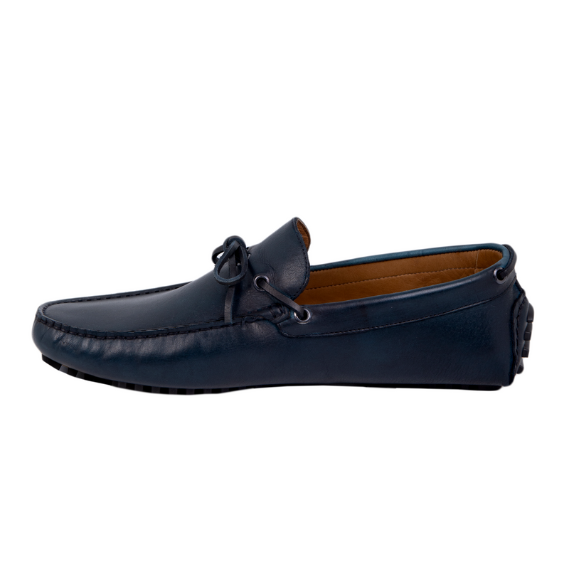 Charlie Boat Shoes - Navy Moccasin TARBAY   