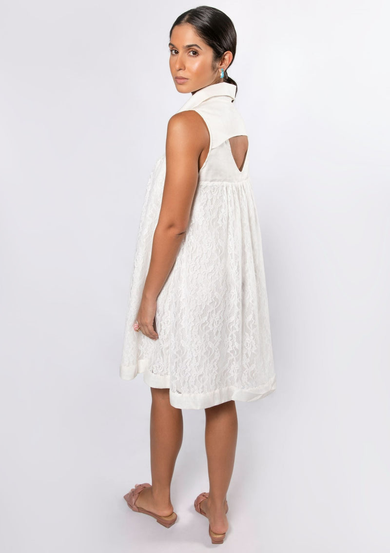 Alesia Dress - White Dresses TARBAY   