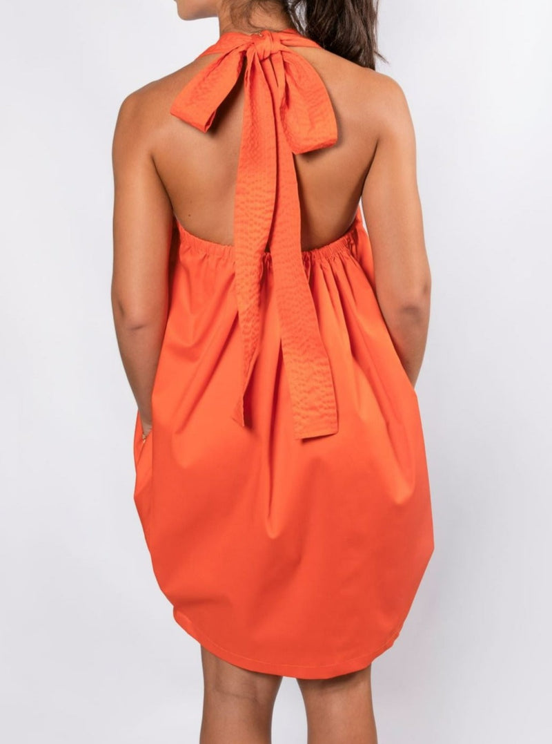 Athina Dress - Orange Dresses TARBAY   