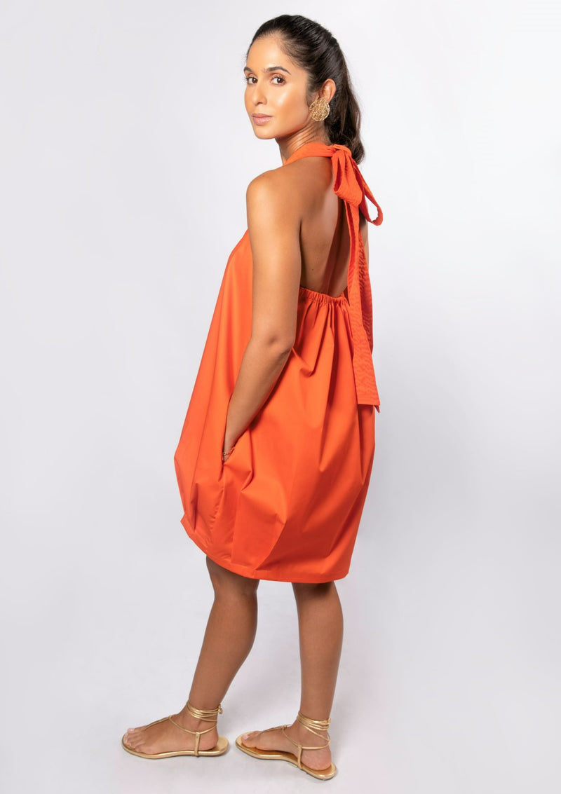 Athina Dress - Orange Dresses TARBAY   