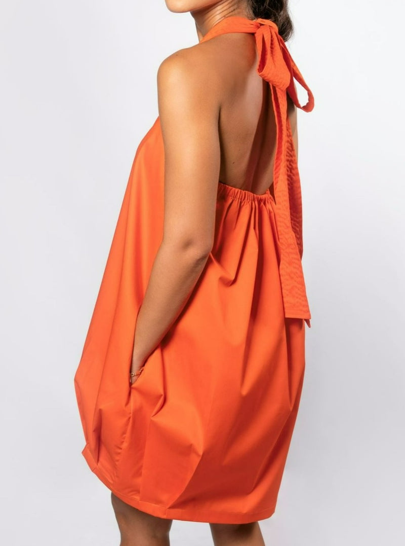 Athina Dress - Orange Dresses TARBAY   