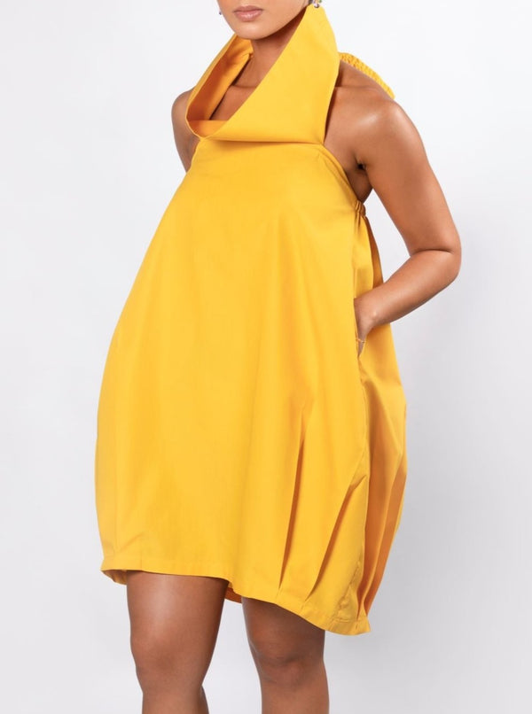 Athina Dress - Yellow Dresses TARBAY   
