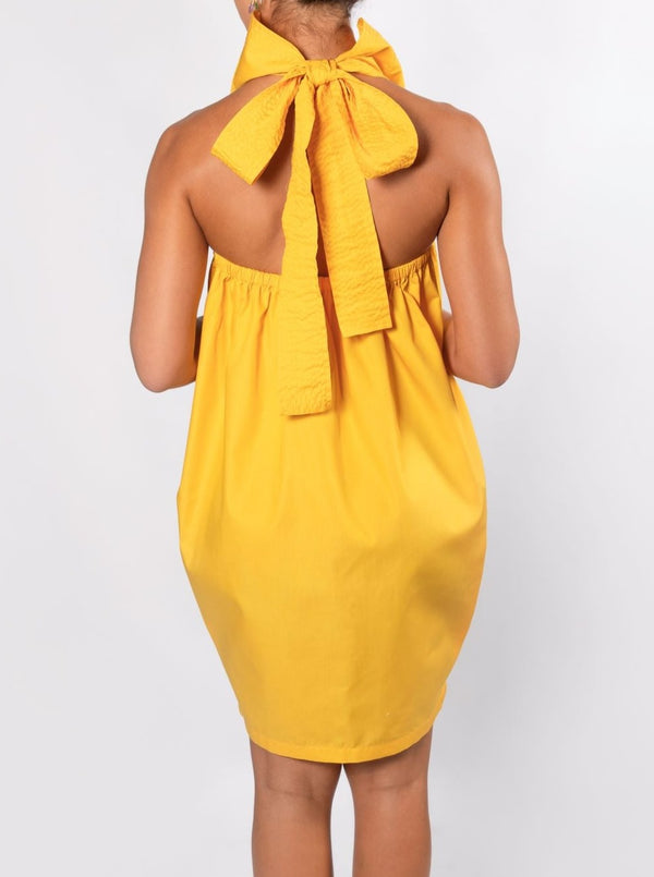 Athina Dress - Yellow Dresses TARBAY   