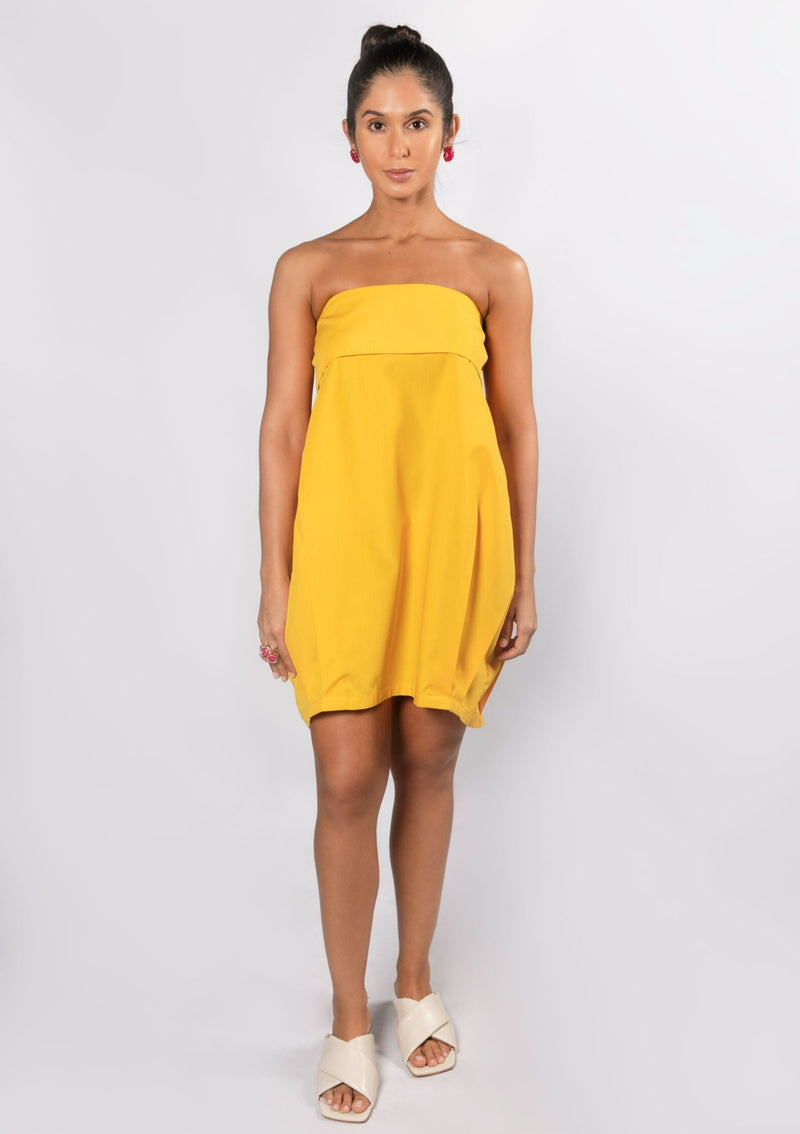 Athina Dress - Yellow Dresses TARBAY   