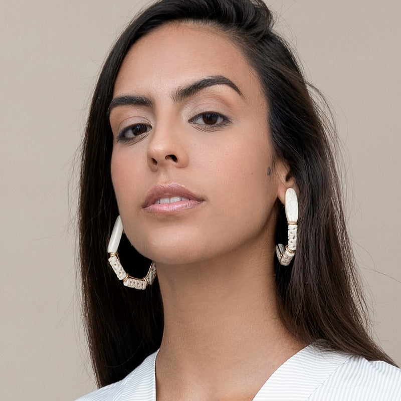 Krema Hoop Earrings Earrings TARBAY   