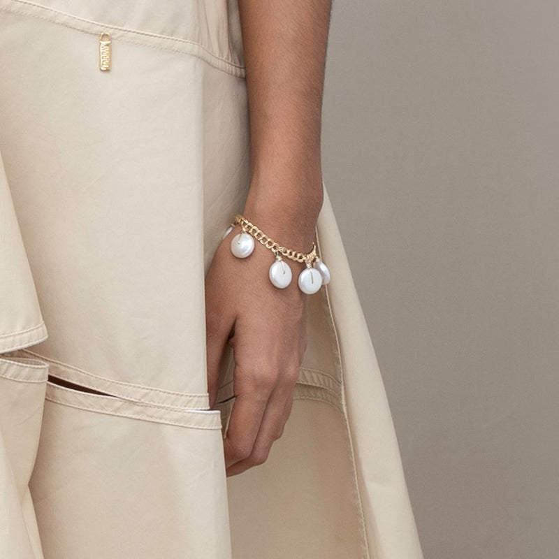 Kleidia Seven Gems Bracelet - Pearl Bracelets TARBAY   