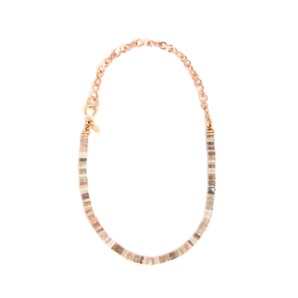 Cascada Necklace #1 (42cm) - Moon Stone Necklaces TARBAY   
