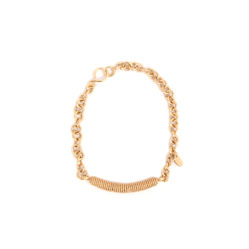 Pergamino Bracelet - Yellow Gold Bracelets TARBAY   